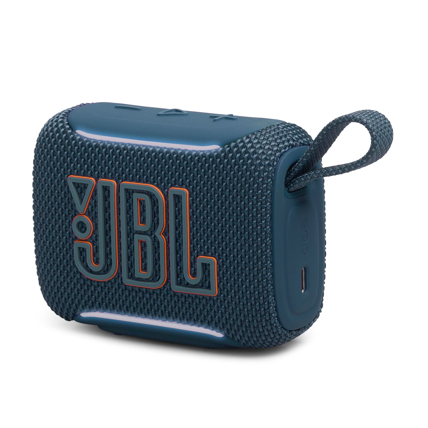JBL Go 5 - Ultra-Portable Waterproof & Drop-Proof Speaker with JBL Legendary Sound & Ambient Edge Lighting, AirTouch Instant Stereo Pairing or Link Multiple Compatible Speakers via Auracast™ (Pink)