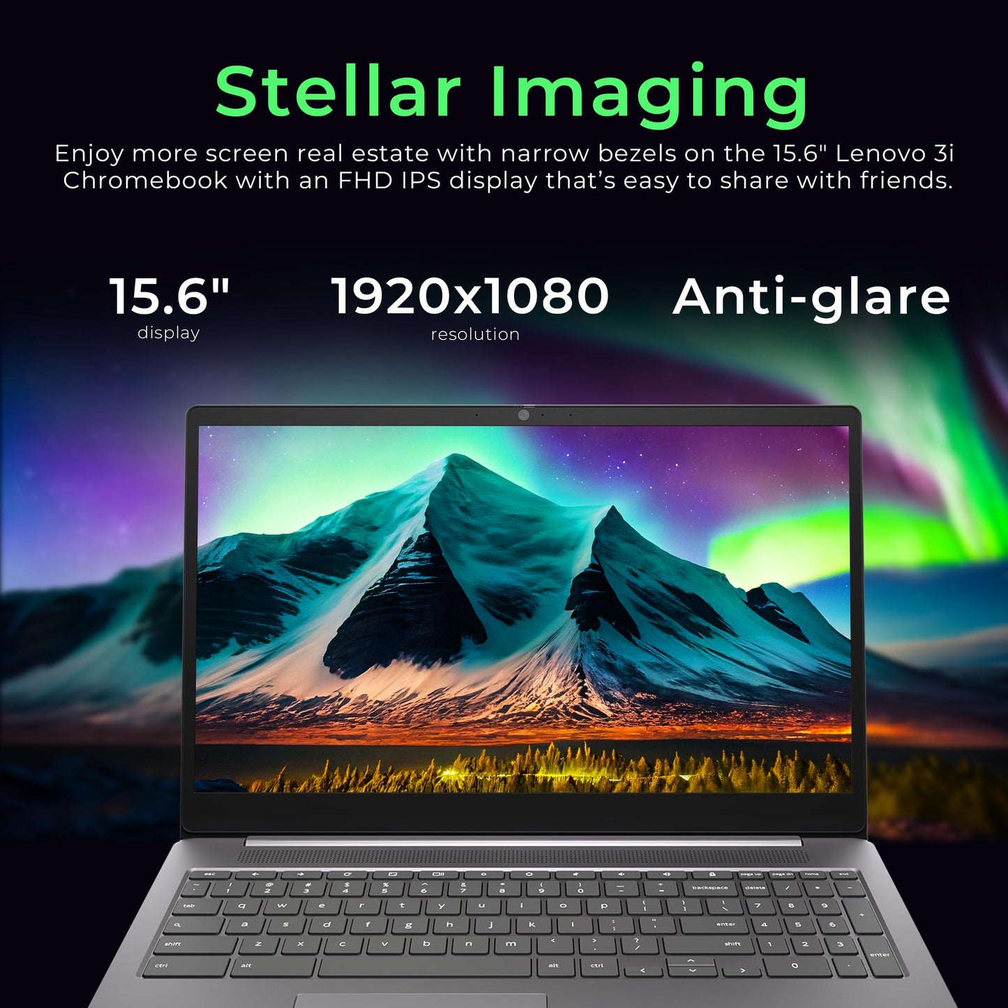 Lenovo Slim 3 Chromebook, 14″ FHD IPS Touchscreen Laptop, MediaTek Kompanio 520 Processor, 4GB RAM, 224GB Storage (64GB eMMC+160GB Docking Station Set), Webcam, Chrome OS, Abyss Blue