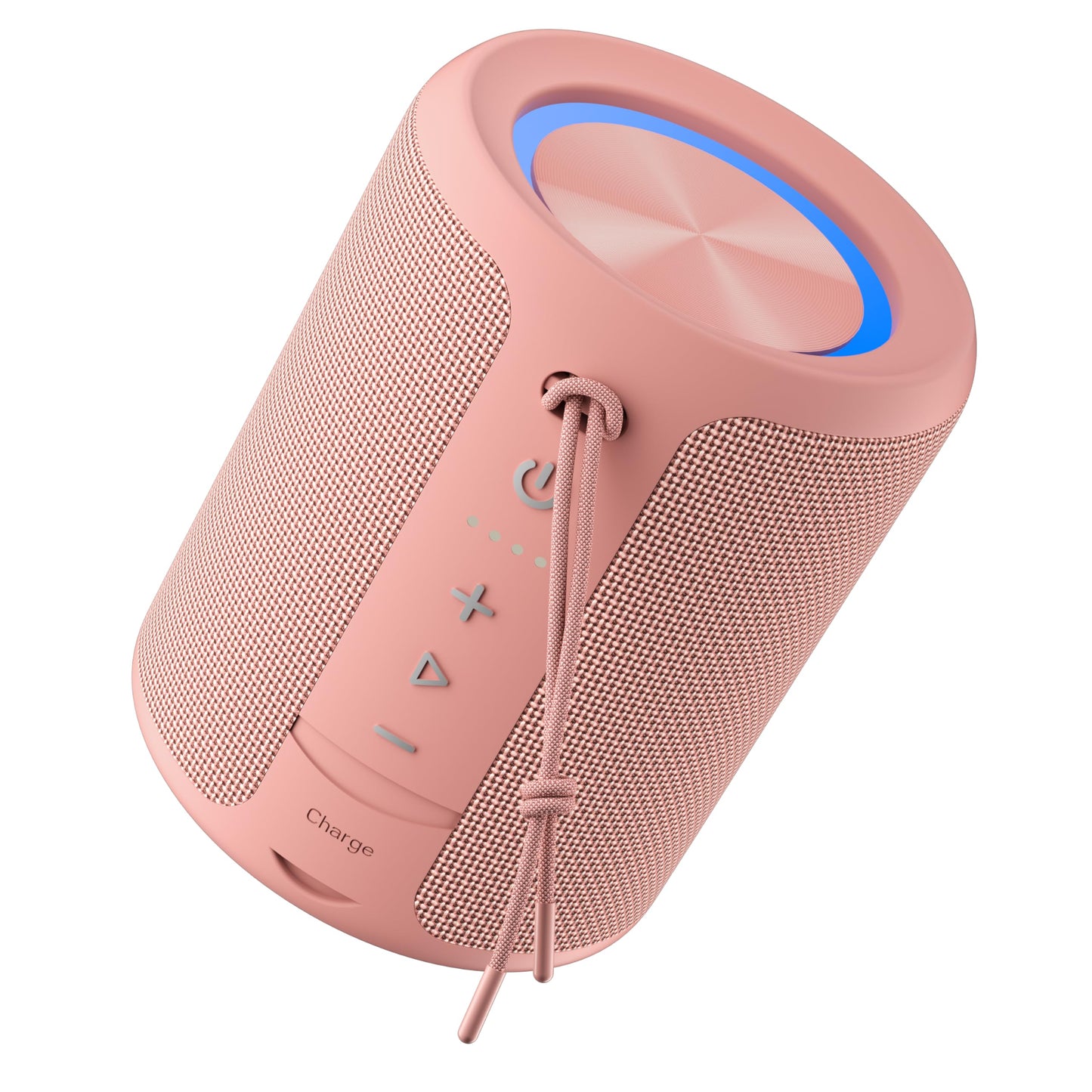 Portable Bluetooth Speaker Wireless, IPX7 Waterproof Dustproof Mini Speakers, 20W Loud Bass Stereo, 15H Playtime, BT5.3 & TWS, RGB Light, for Outdoor/Shower/Home/Party, Stocking Stuffers