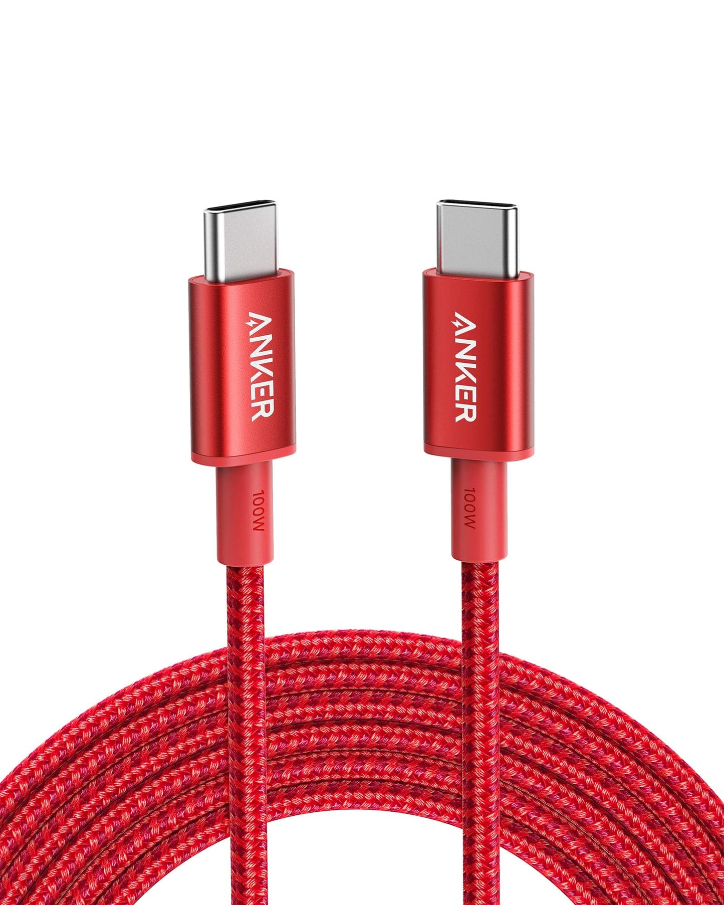 Anker USB C to USB C Cable (6FT, 2Pack), 100W USB C Charger Cord Fast Charging for iPhone 17/16 Series,MacBook Pro 2020,Pixel and More