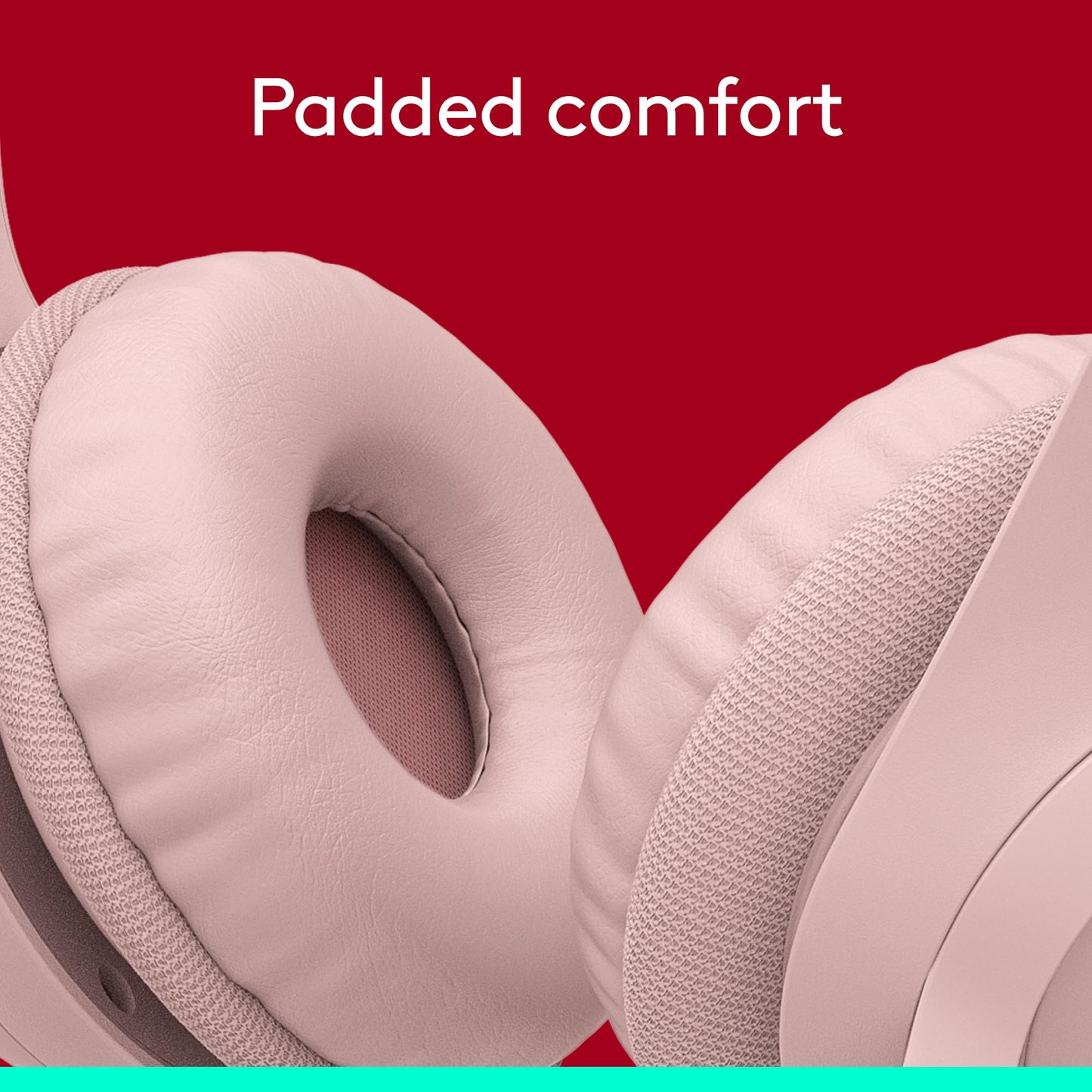 Logitech H390 Wired Headset for PC/Laptop, Stereo Headphones with Noise Cancelling Microphone, USB-A, in-Line Controls, Works with Chromebook - Rose, 1 Pack