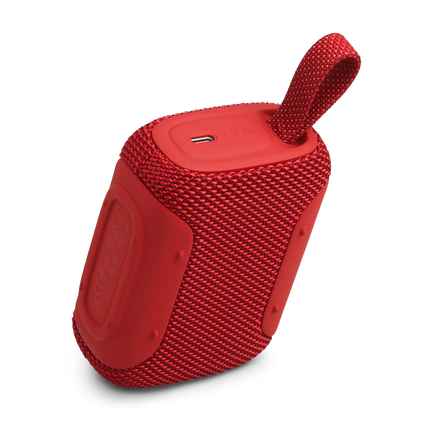 JBL Go 5 - Ultra-Portable Waterproof & Drop-Proof Speaker with JBL Legendary Sound & Ambient Edge Lighting, AirTouch Instant Stereo Pairing or Link Multiple Compatible Speakers via Auracast™ (Pink)