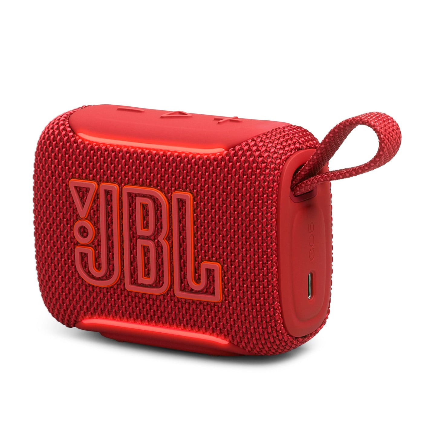 JBL Go 5 - Ultra-Portable Waterproof & Drop-Proof Speaker with JBL Legendary Sound & Ambient Edge Lighting, AirTouch Instant Stereo Pairing or Link Multiple Compatible Speakers via Auracast™ (Pink)
