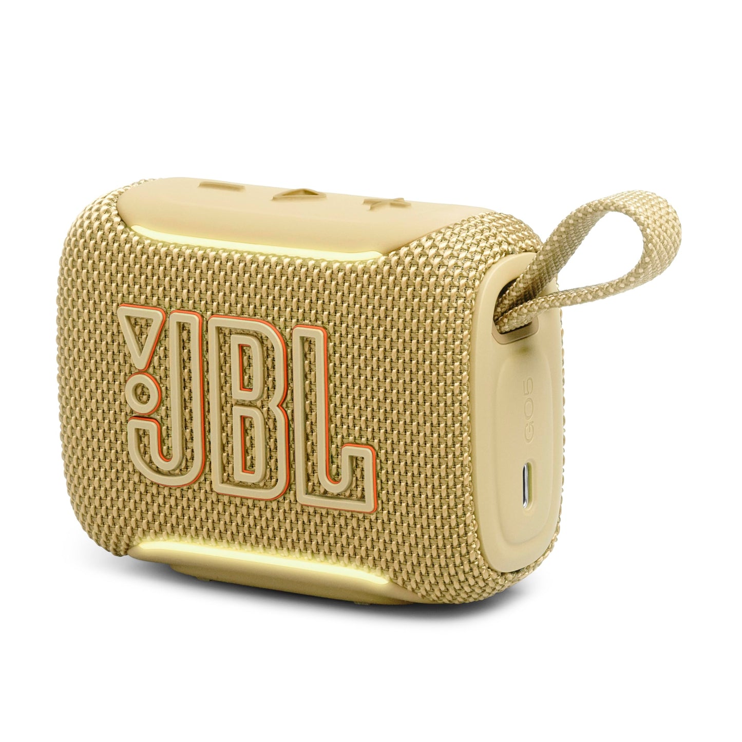 JBL Go 5 - Ultra-Portable Waterproof & Drop-Proof Speaker with JBL Legendary Sound & Ambient Edge Lighting, AirTouch Instant Stereo Pairing or Link Multiple Compatible Speakers via Auracast™ (Pink)