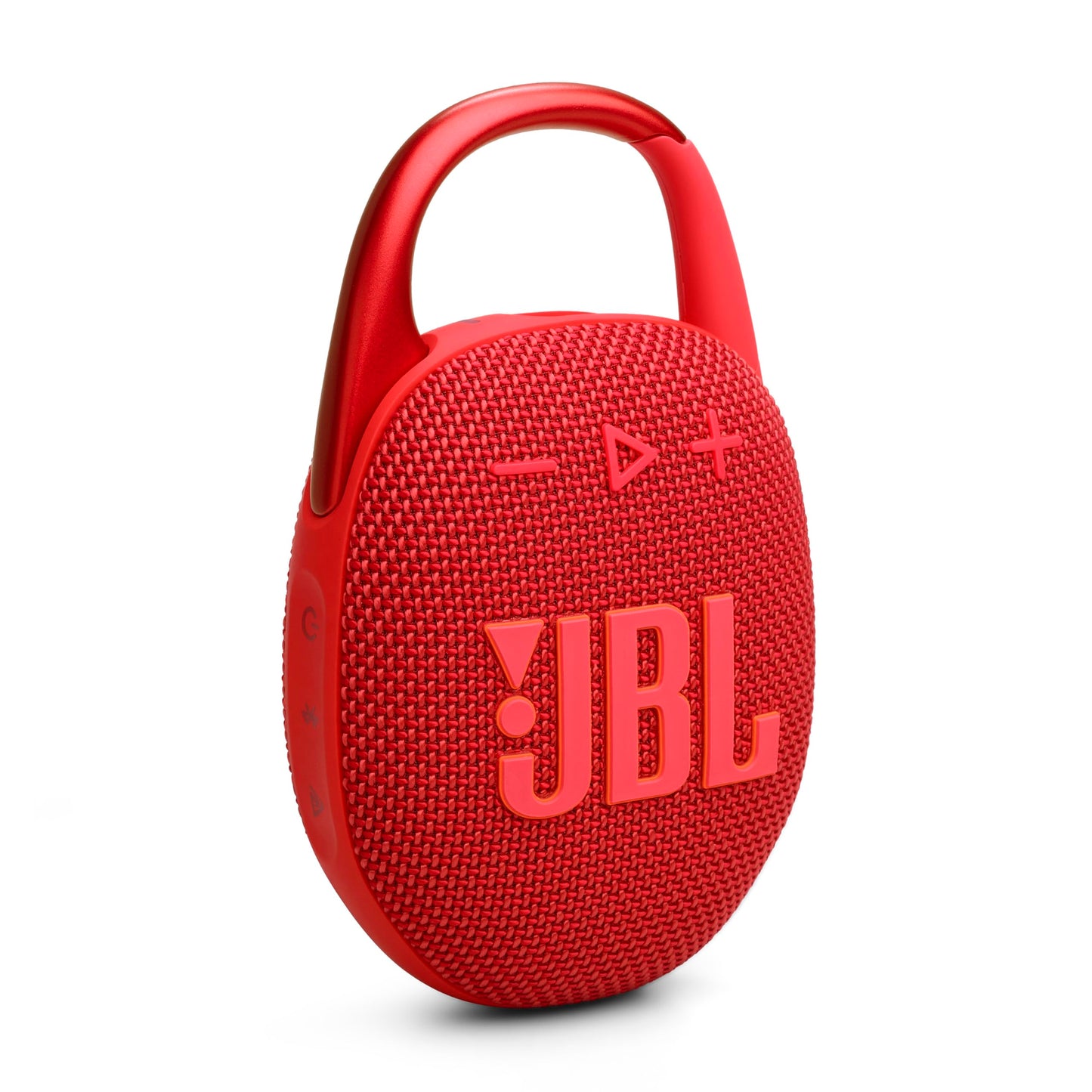 JBL Clip 5 - Ultra-Portable, Waterproof and Dustproof Bluetooth Speaker, Integrated Carabiner, Up to 12 Hours of Play, Made in Part with Recycled Materials (Blue)
