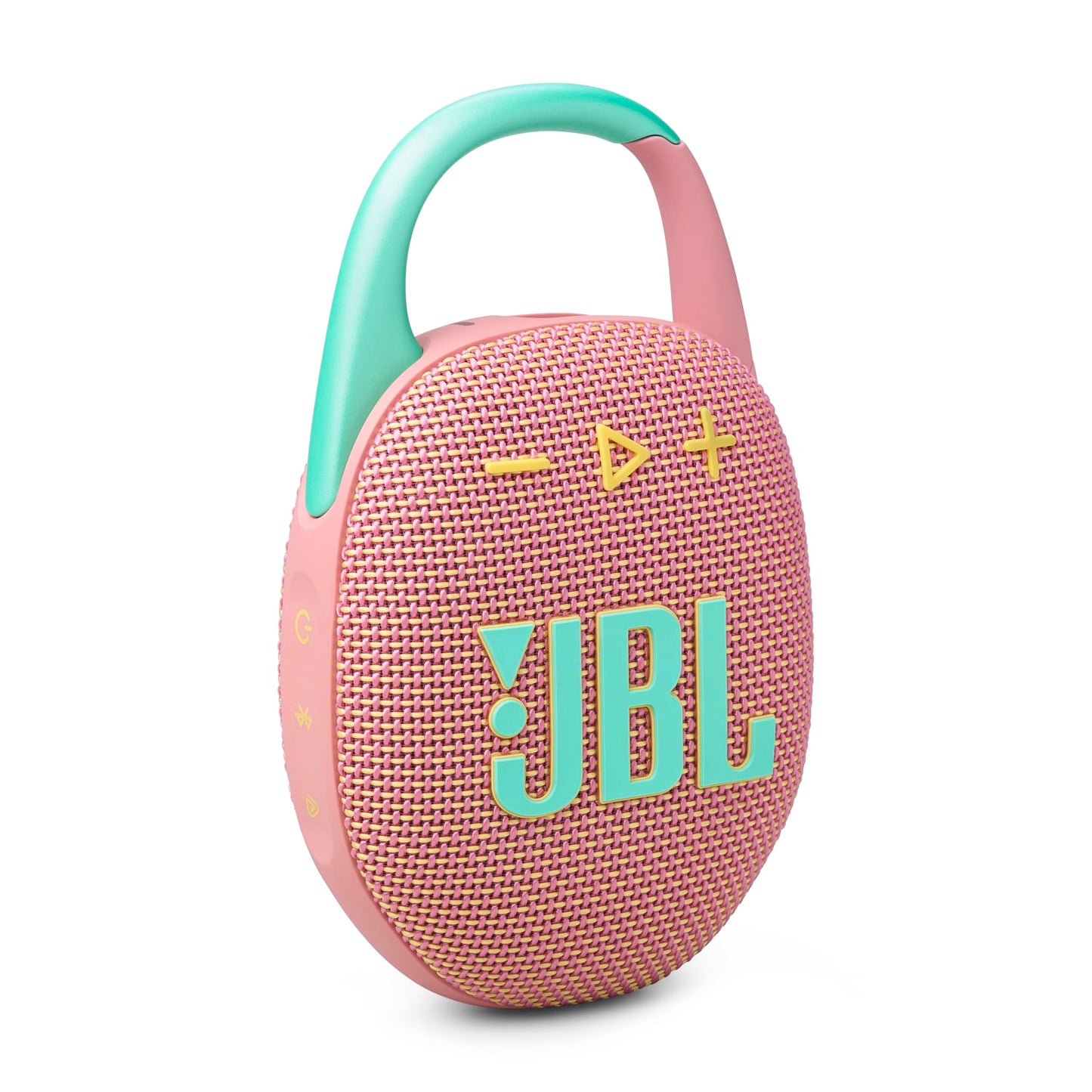 JBL Clip 5 - Ultra-Portable, Waterproof and Dustproof Bluetooth Speaker, Integrated Carabiner, Up to 12 Hours of Play, Made in Part with Recycled Materials (Blue)