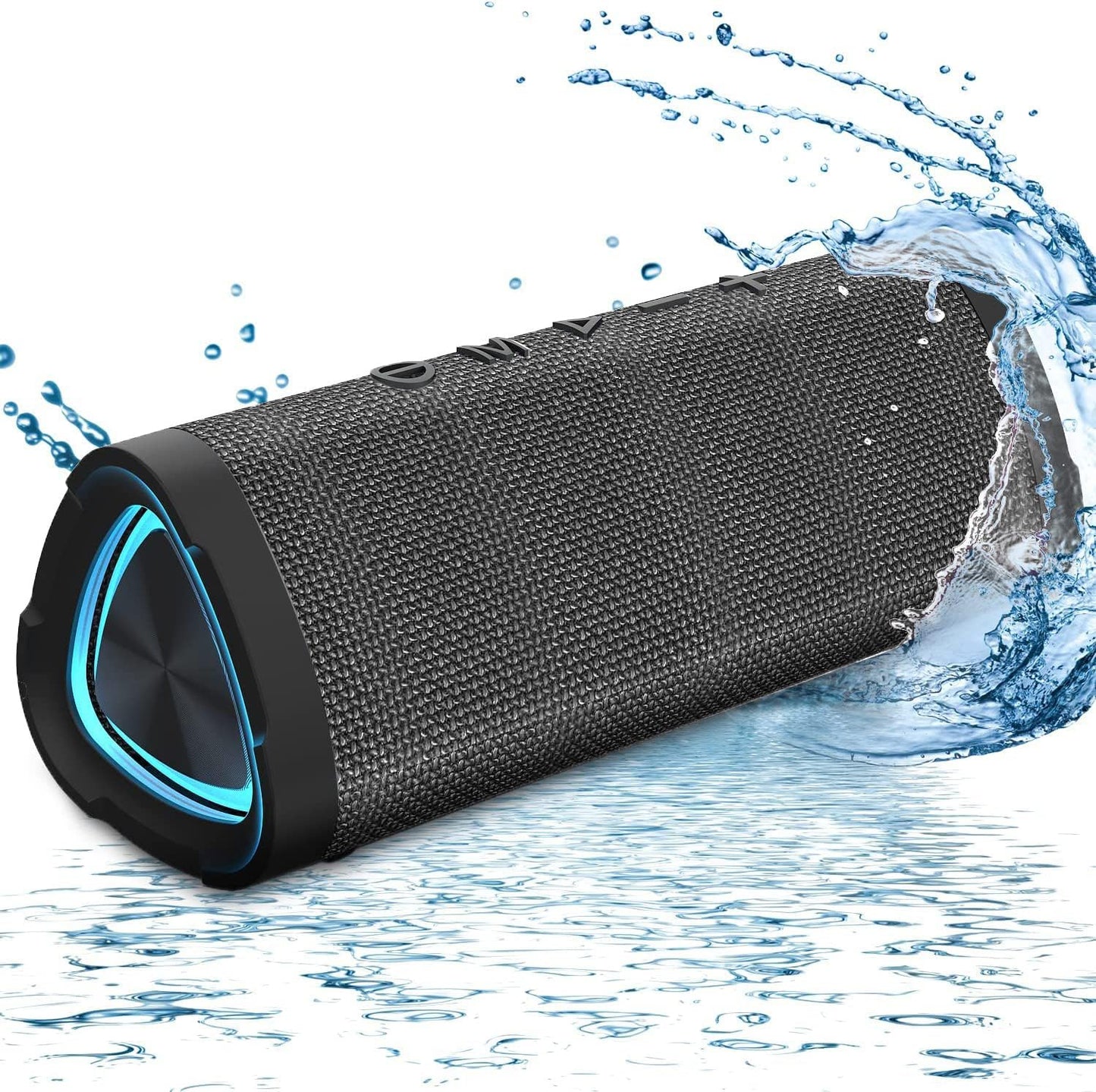 Bluetooth Speaker,Vanzon V40 Portable Wireless Bluetooth Speaker with IPX7 Waterproof, 24W HiFi Stereo Sound,24H Playtime, LED Lights and TWS Dual Pairing, Suitable for Home Outdoors Travel,Great Gift