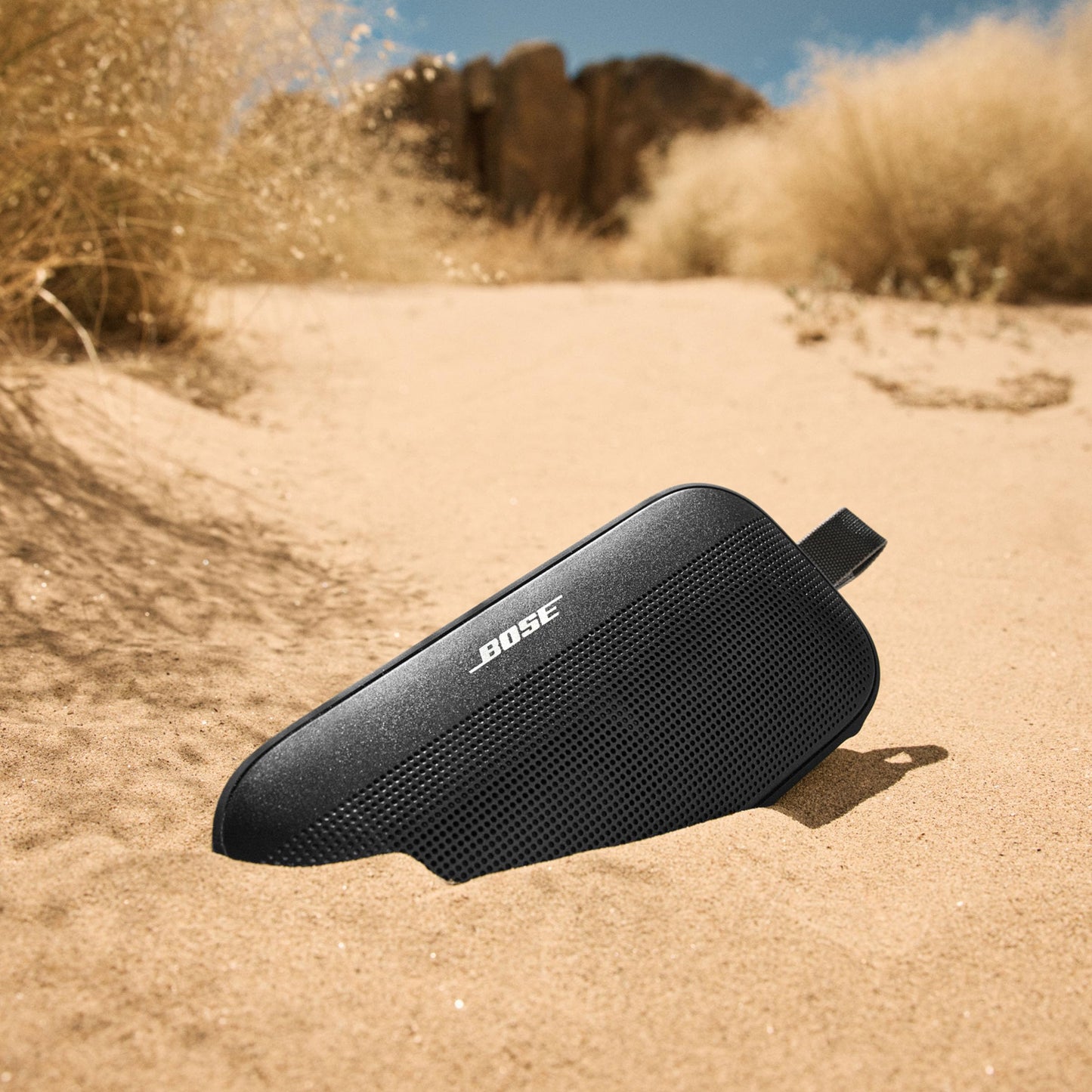 Bose SoundLink Flex Bluetooth Speaker (2nd Gen) - Portable Outdoor Speaker with Hi-Fi Audio, Waterproof and Dustproof, USB-C, Up to 12 Hours Battery Life, Fog Grey