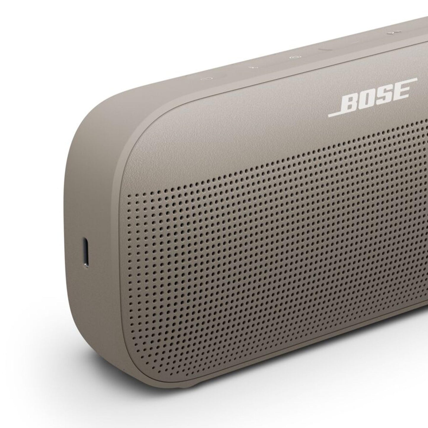 Bose SoundLink Flex Bluetooth Speaker (2nd Gen) - Portable Outdoor Speaker with Hi-Fi Audio, Waterproof and Dustproof, USB-C, Up to 12 Hours Battery Life, Fog Grey