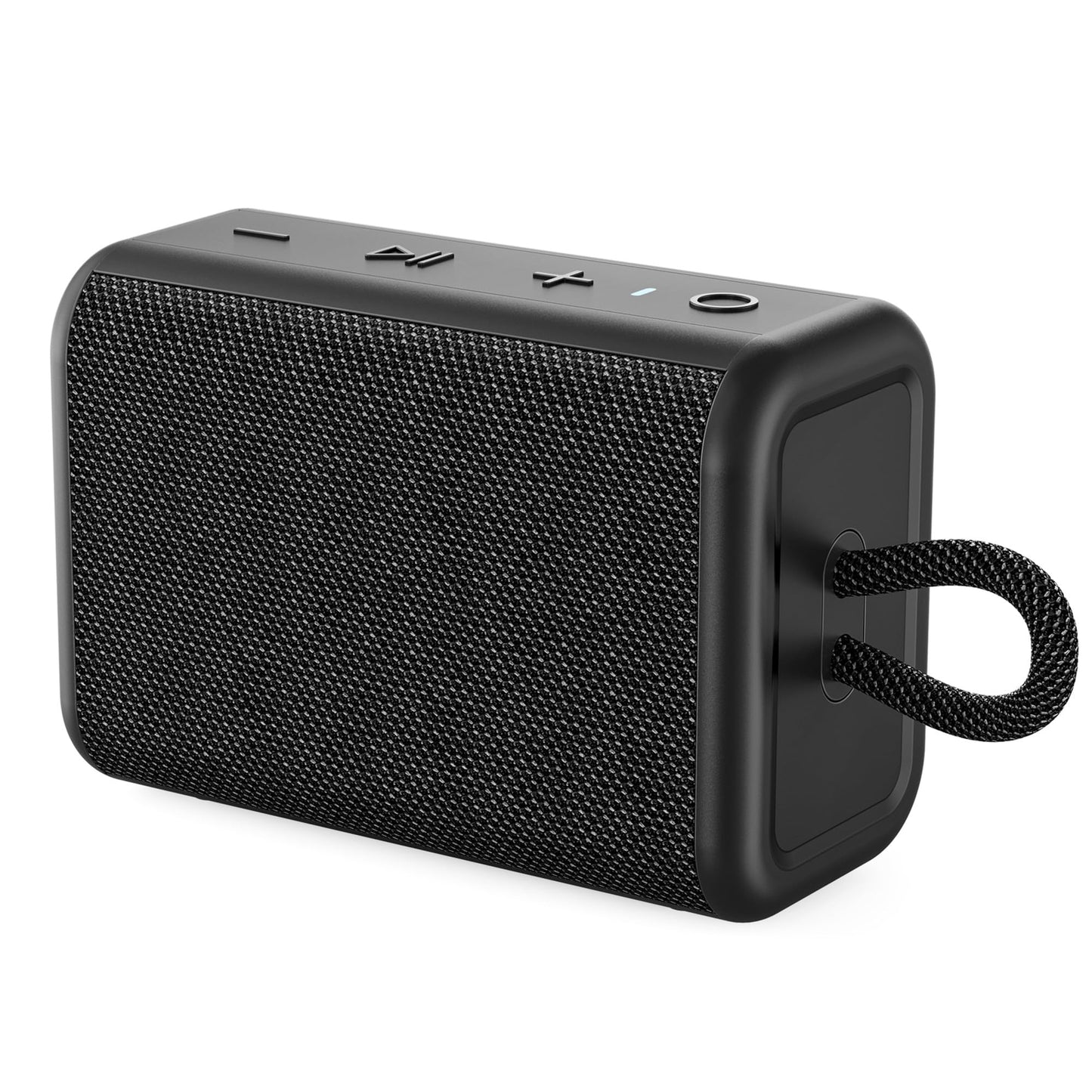 Portable Bluetooth Speaker with Lights, Powerful Crystal Clear Sound, IPX5 Waterproof, All Day Playtime, AUX&TF-Card Input, Bluetooth 5.3, TWS Paring, Small Wireless Speaker for Outdoor, Gift Ideas