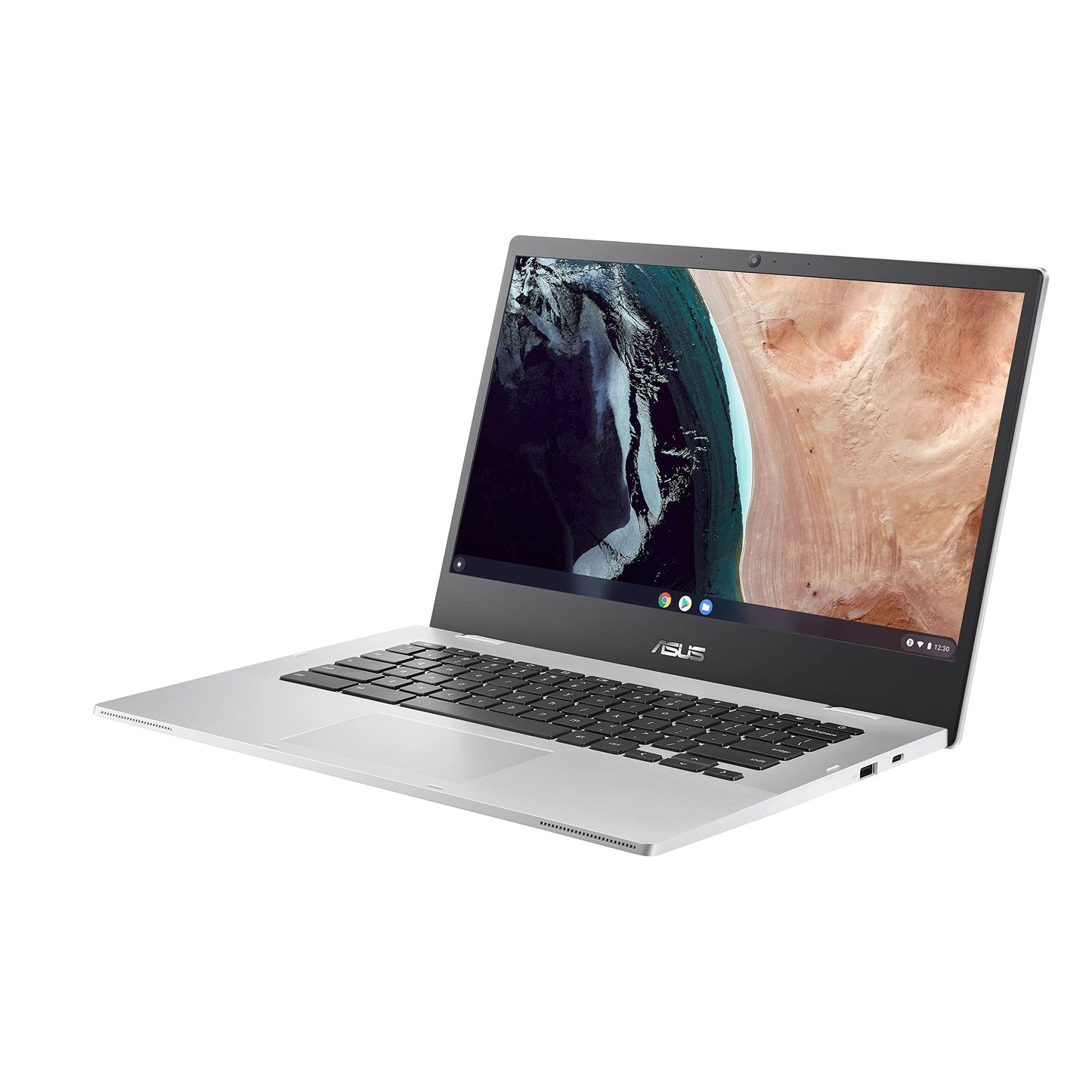 ASUS Chromebook CX1 14" FHD Laptop, Intel Celeron N4500, 4GB RAM, 224GB Storage (64GB eMMC+160GB Docking Station Set), Intel UHD Graphics, HD Camera, WiFi 6, Chrome OS, Silver