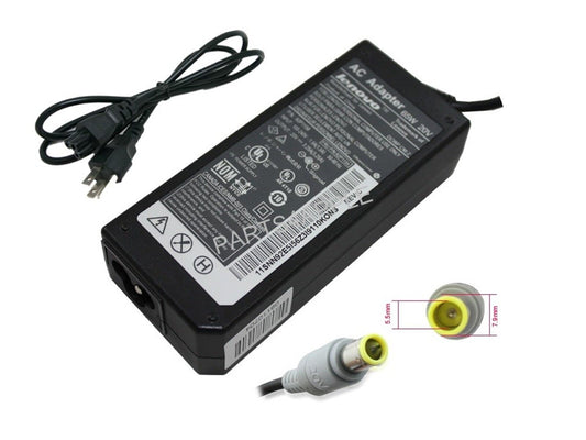 Chargeur Lenovo 65W 20V 3.25A TETE RONDE- Avec/with power cord