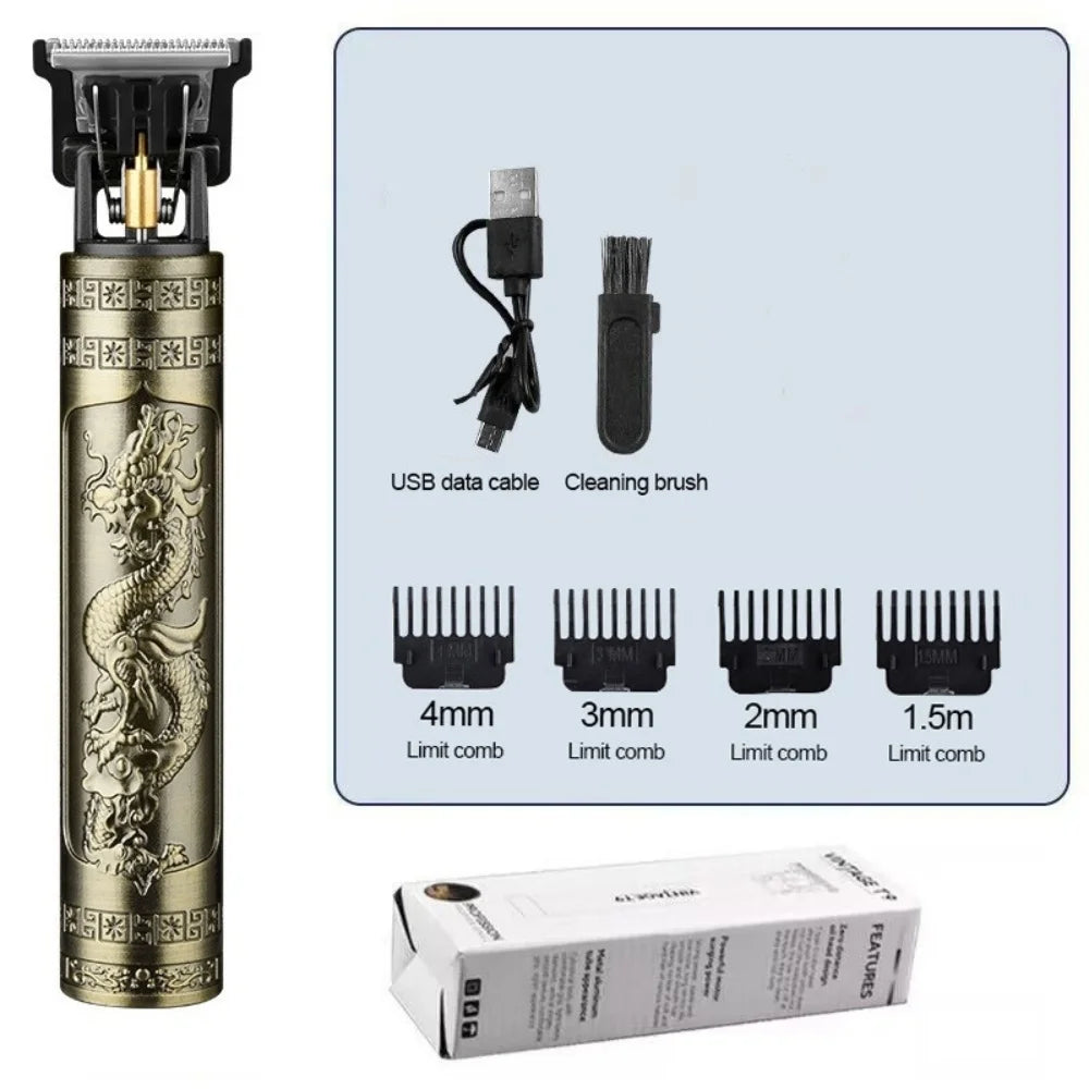 T9 USB Electric Hair Clipper Machine Rechargeable Man Shaver Trimmer Barber Technical Beard Trimmer For Men Hair Care Cutting